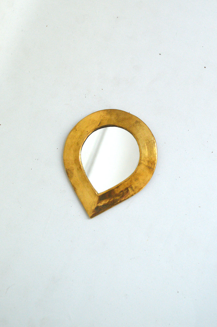 Petit miroir goutte inversée