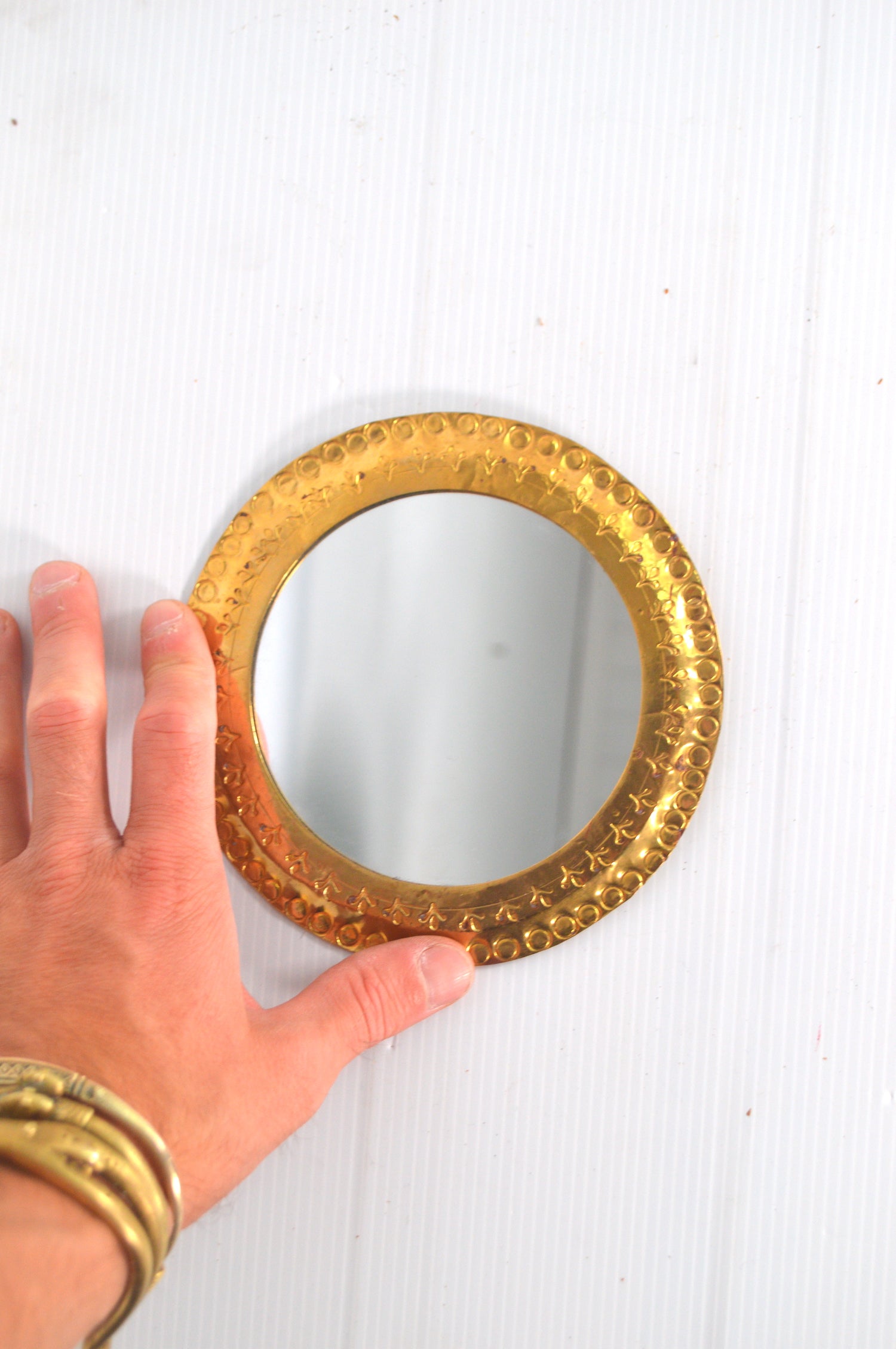miroir-rond-doré