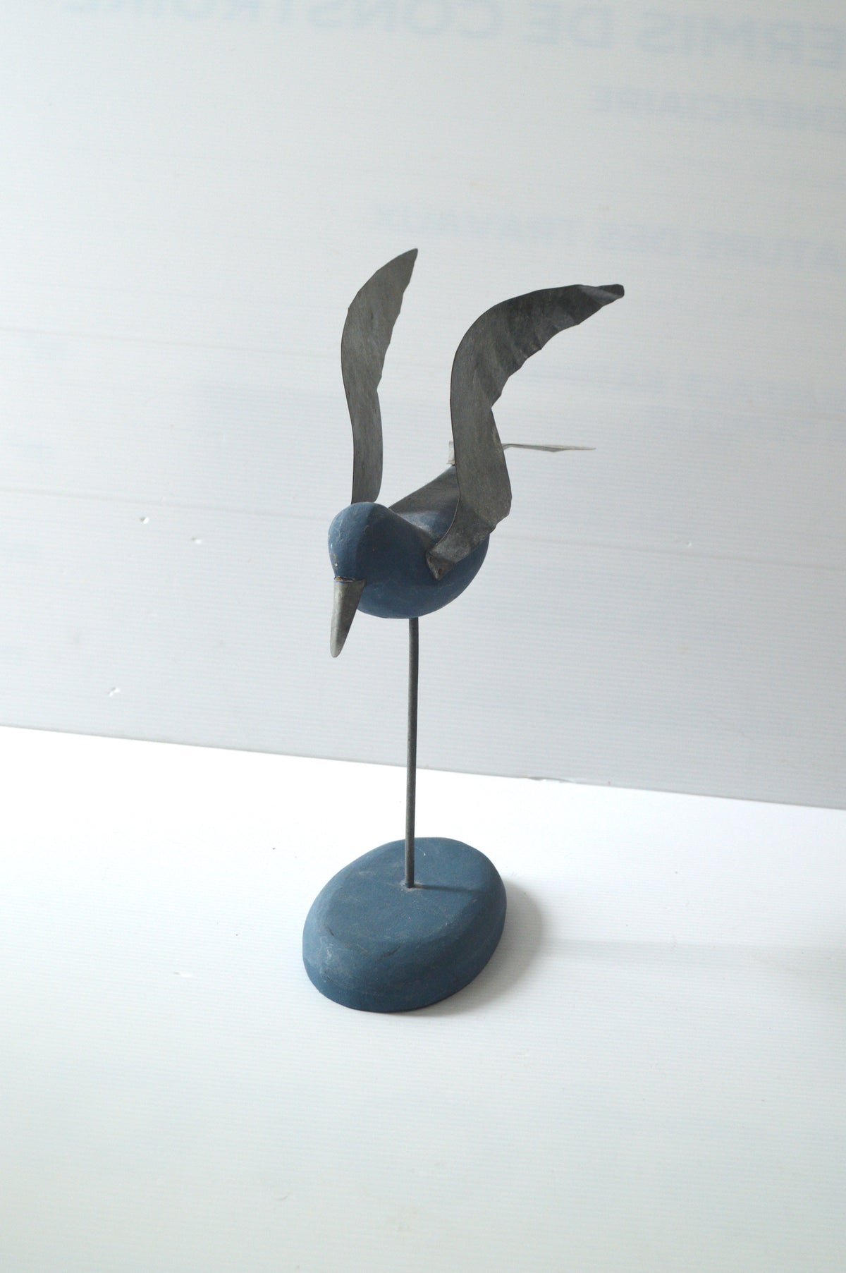 BWA Nouvelle sculpture murale contemporaine en métal - Oiseau BWA Nouvelle sculpture murale contemporaine en métal - Oiseau