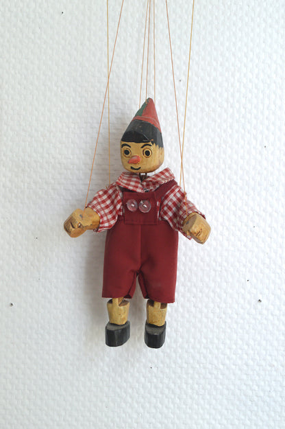 Pantin Pinocchio en bois