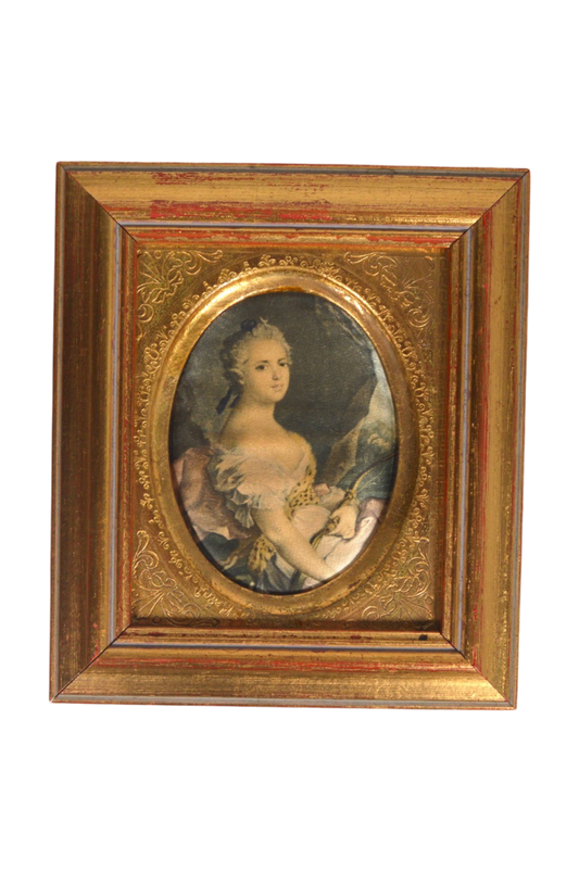Petit portrait doré