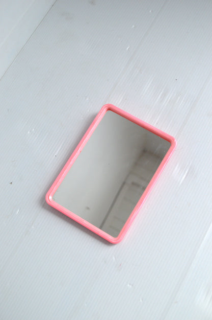 Miroir de barbier Rose