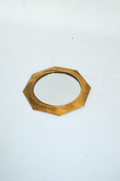 petit miroir octogonal vintage