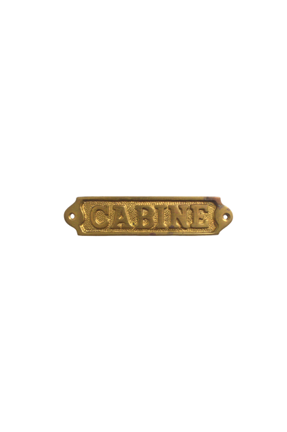 plaque-cabine