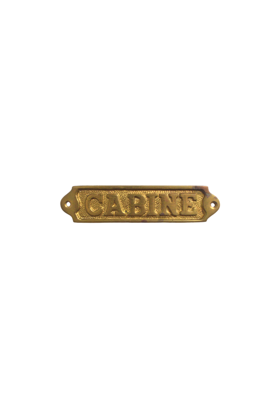 plaque-cabine