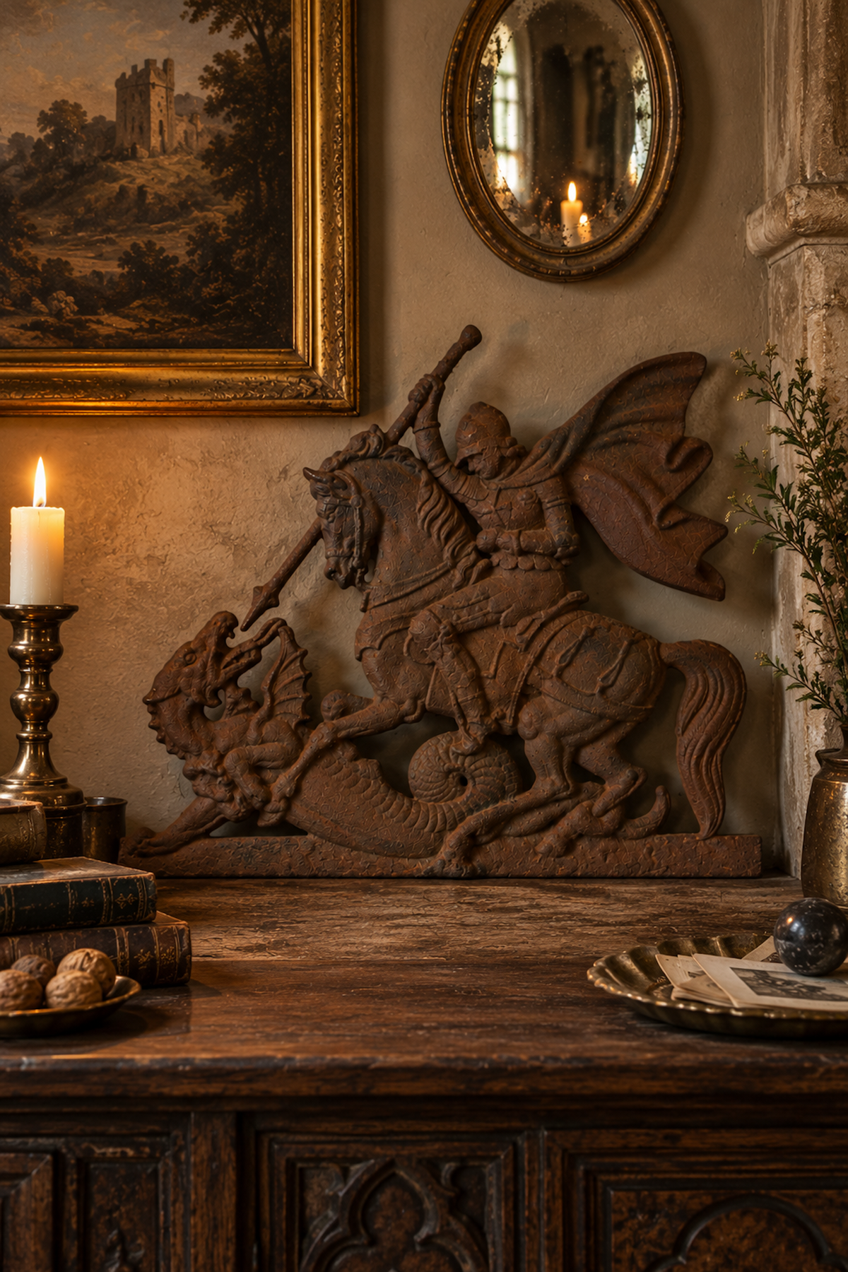 Saint Georges terrassant le dragon