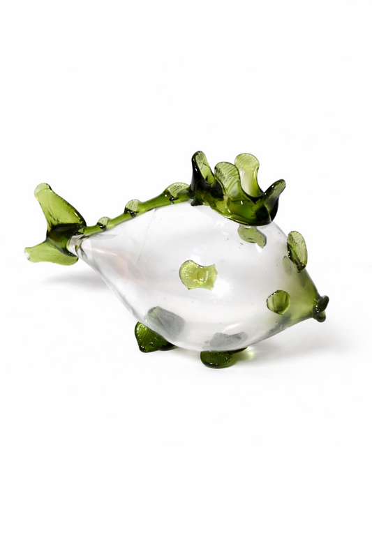 Poisson en verre soufflé