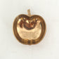 vide-poche pomme doré