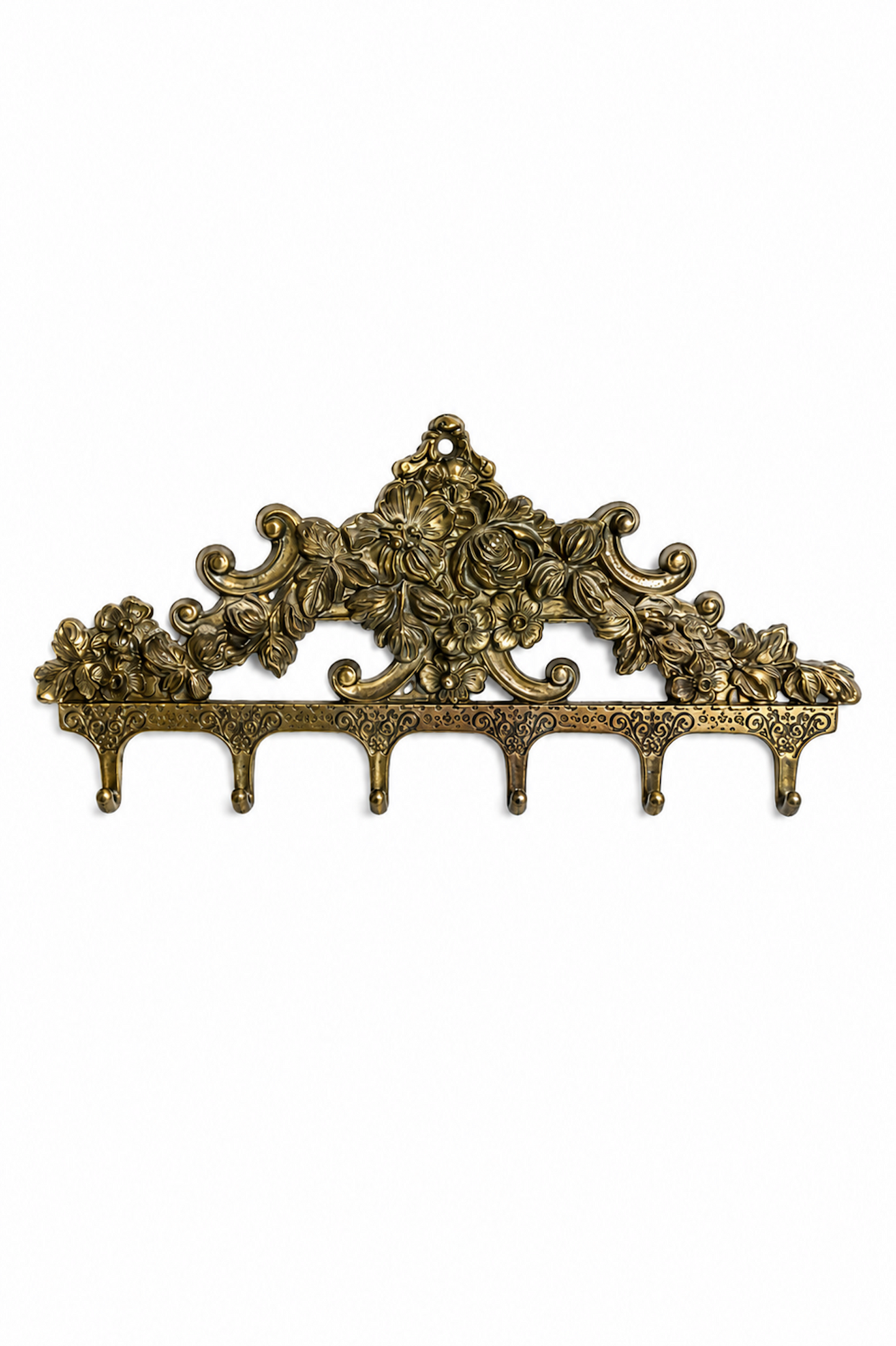 Porte-clefs doré