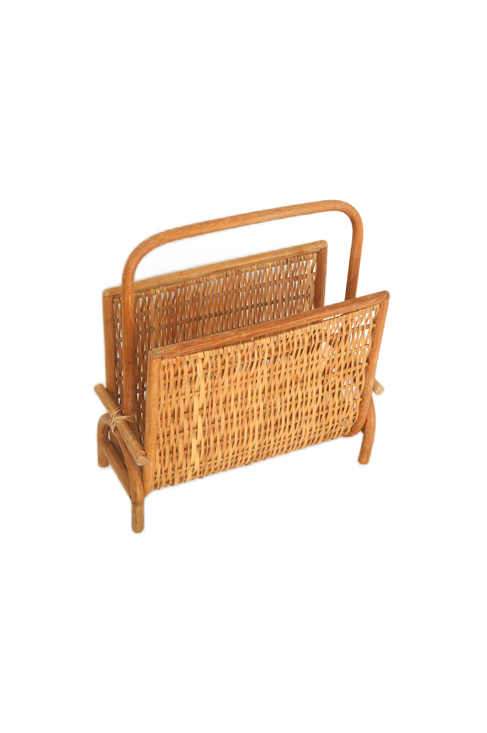 porte revues en rotin pas cher