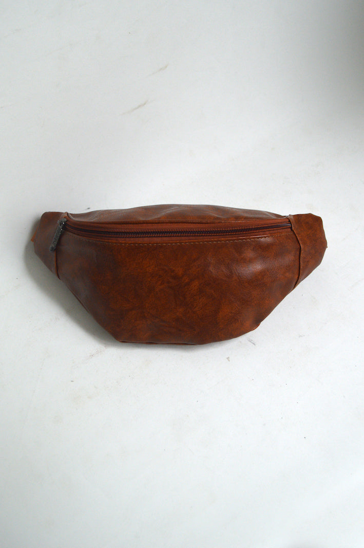 sac banane simili marron