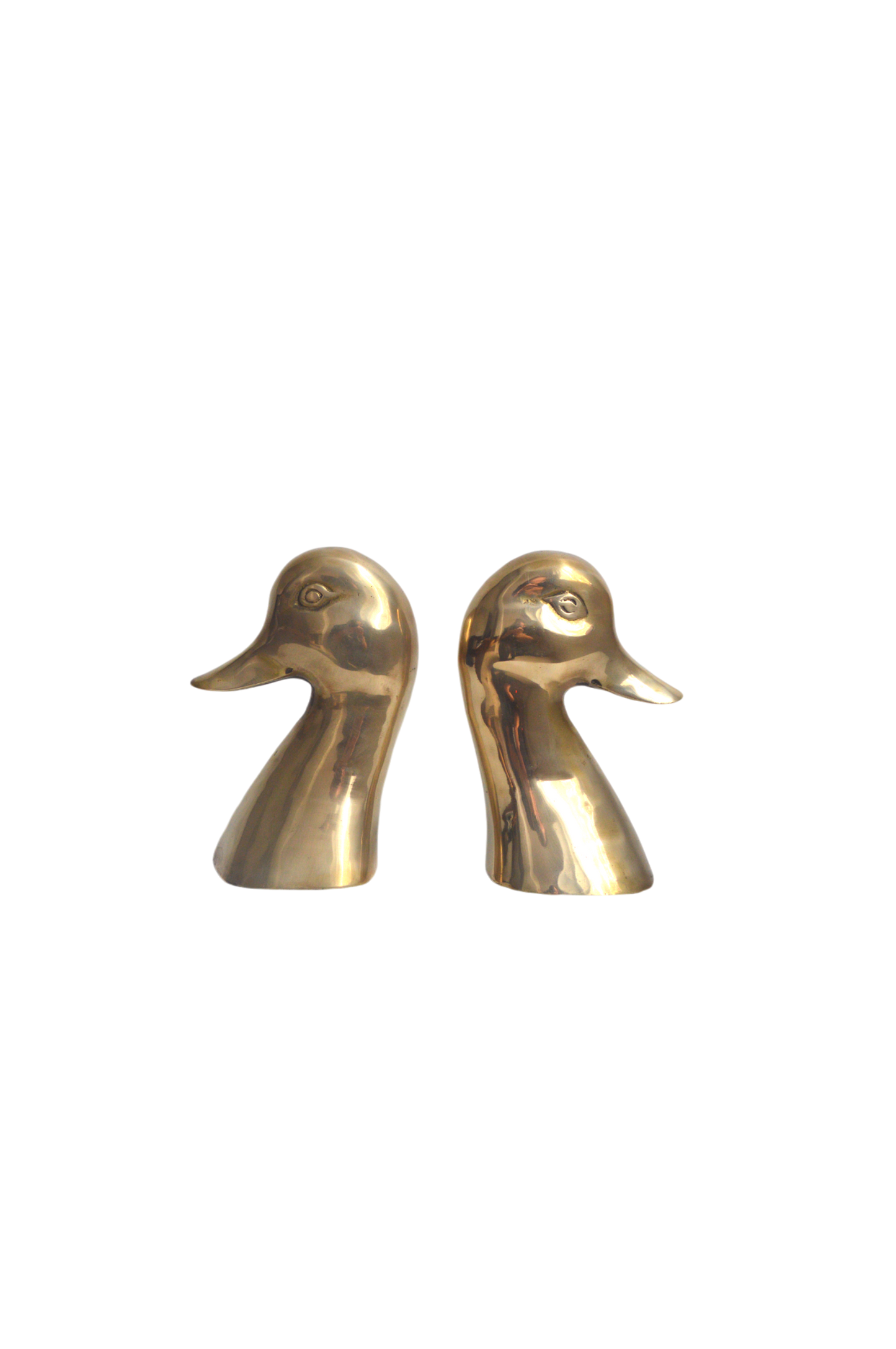 serre-livres-canards-en-laiton