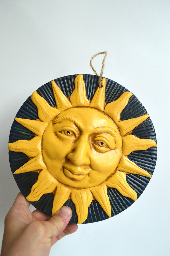 soleil déco en céramique
