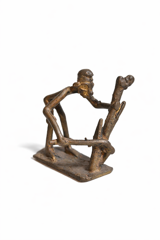 Figurine africaine en bronze