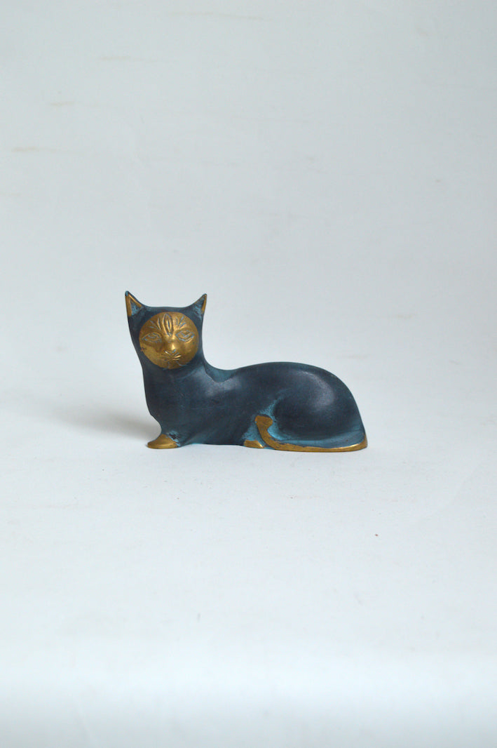 statuette-chat-doré