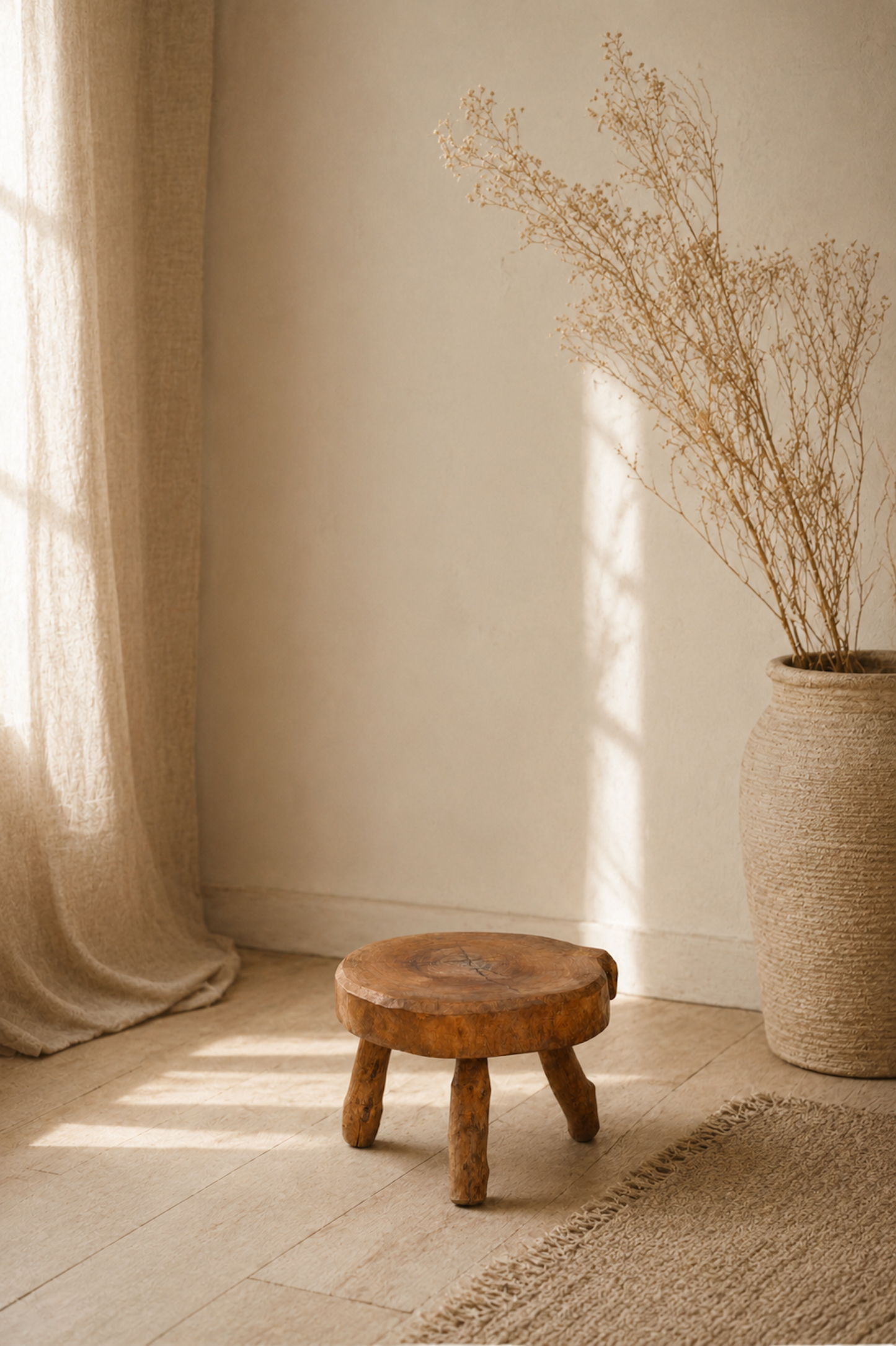 Tabouret rustique