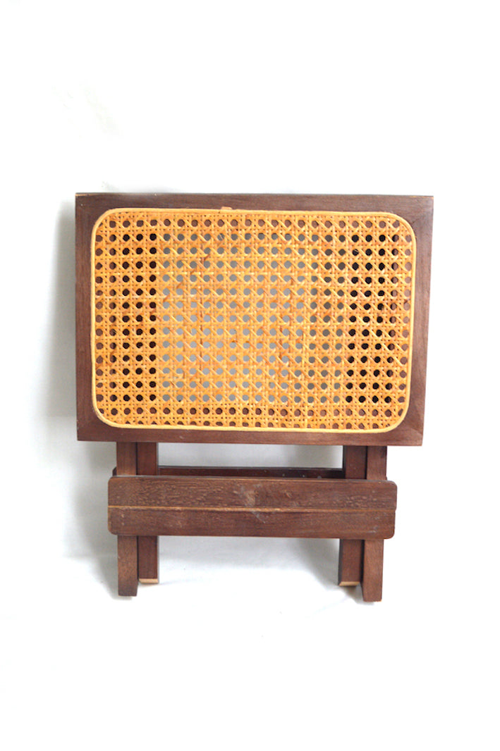 Tabouret Pliable en cannage