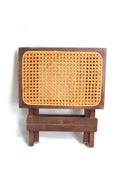 Tabouret Pliable en cannage