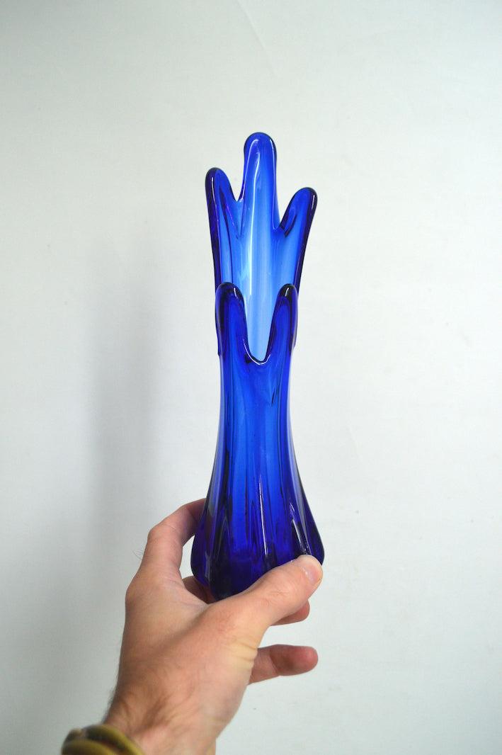 Vase vintage Cobalt