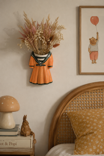 Vase mural