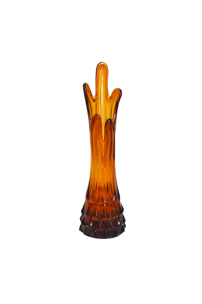 vase soliflore orange