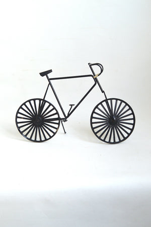 Miniature Vélo Vintage En Métal - Décoration Bureau 18x10.5cm - Ornement Collection