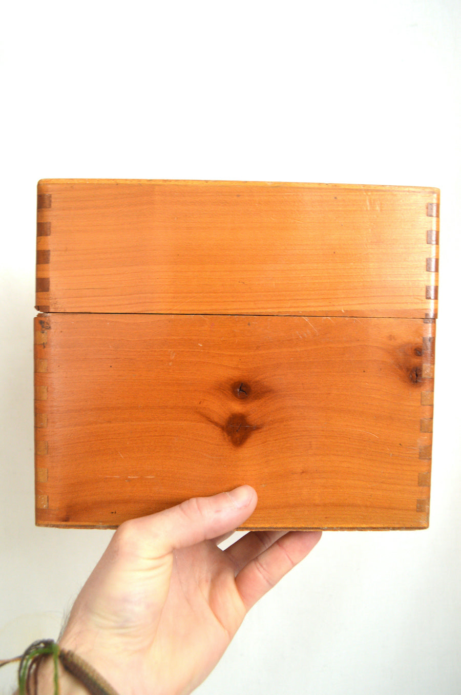 Boîte vintage en bois