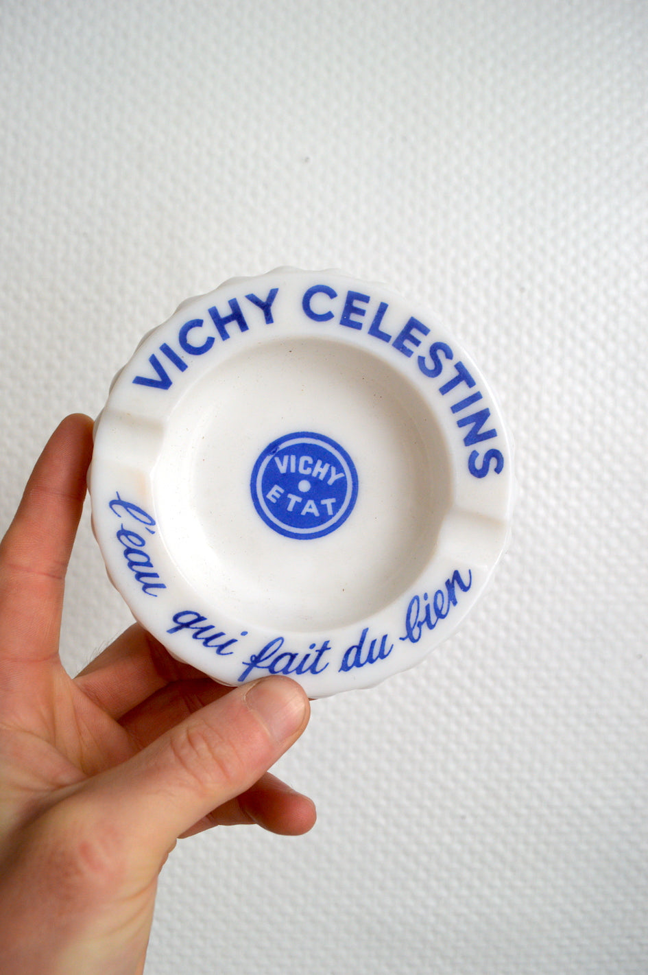Cendrier publicitaire Vichy