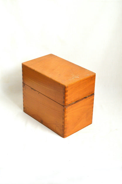 Boîte vintage en bois