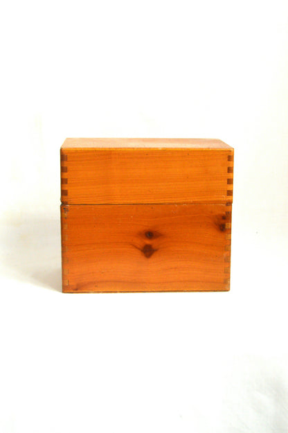 Boîte vintage en bois