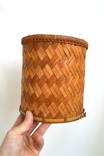 Cache-pot en osier