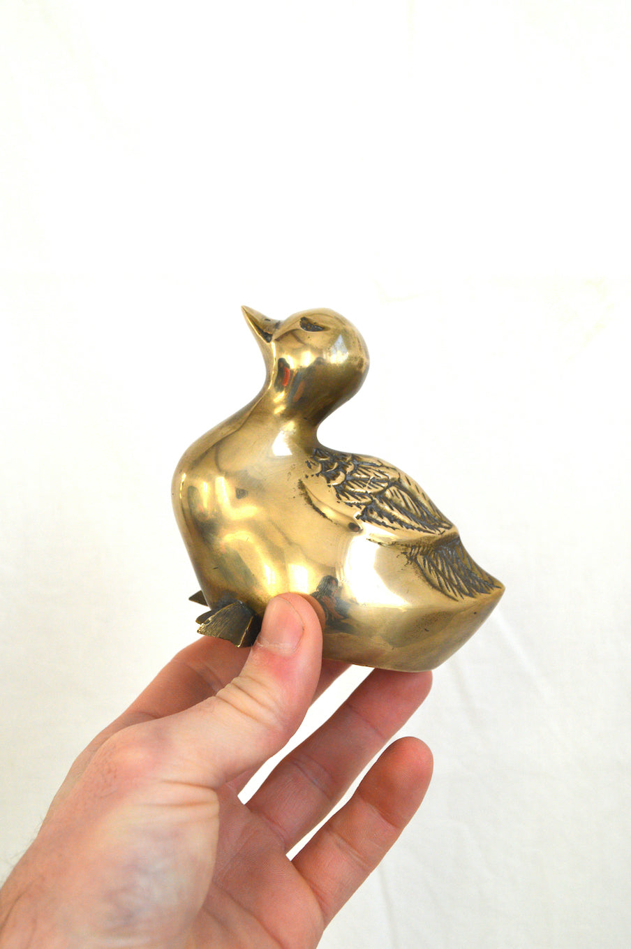 Canard en laiton