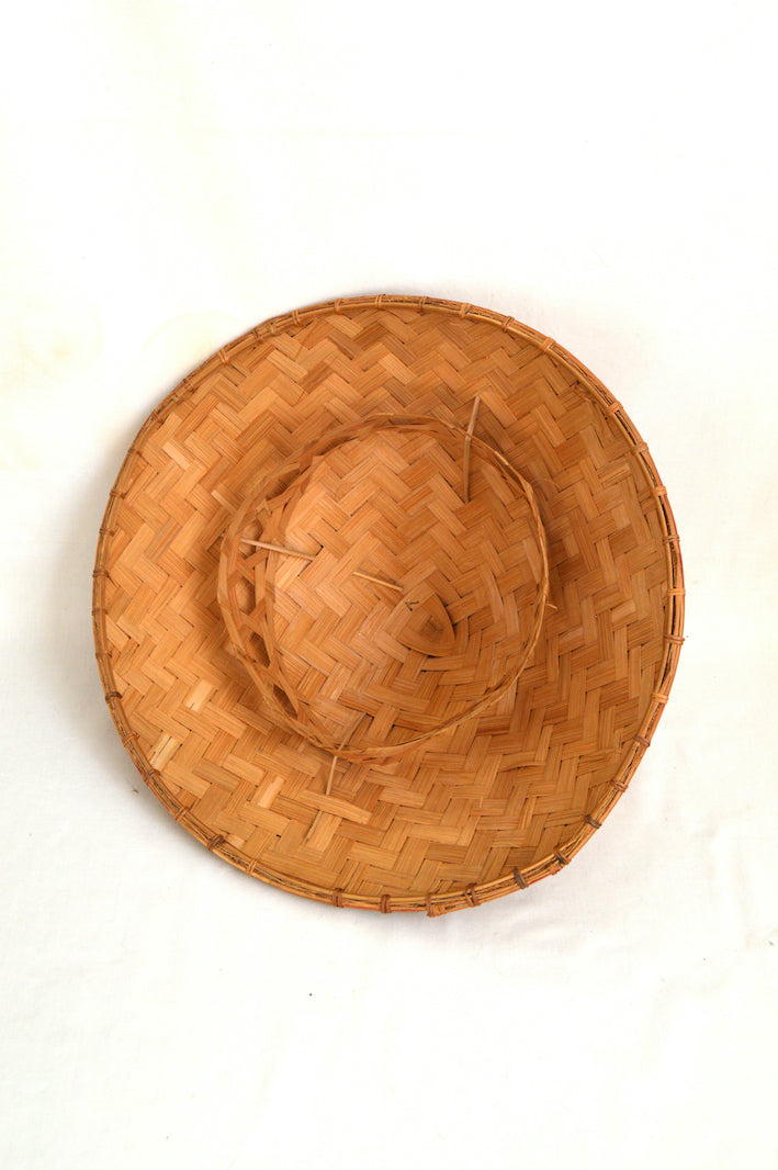 Chapeau en Osier tressé