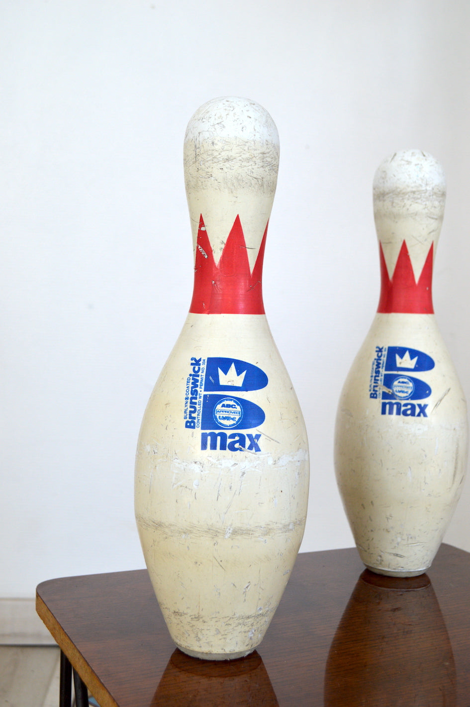 Quille de bowling vintage