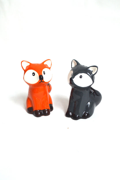 Salière et Poivrière Renards