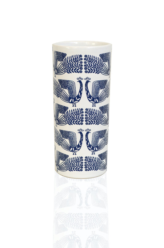 Vase Paons