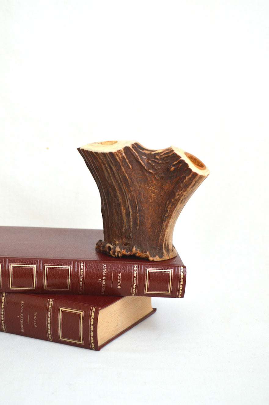Vase en corne